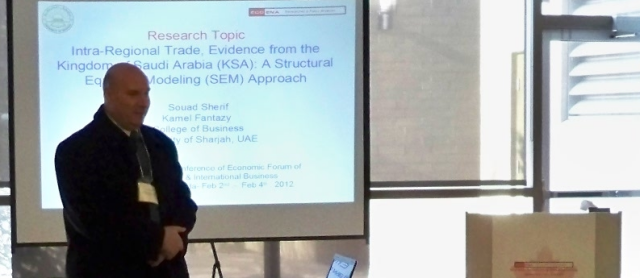 Dr. Kamel Fantazy, U. of. Sharjah, UAE